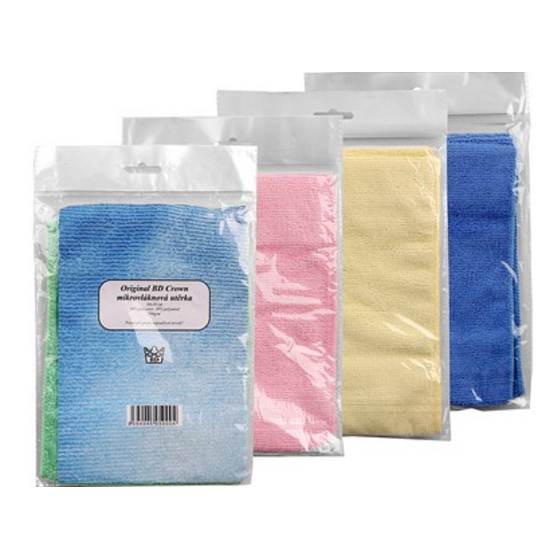 Original BD Crown Mikrofasertuch 30 x 30 cm 250 g