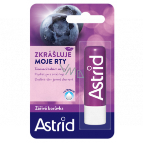 Astrid Radiant Blueberry Vitamin E und Bienenwachs getönter Lippenbalsam 4,8 g