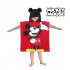 Mickey Poncho Kapuzenhandtuch - Ca. Abmessungen: 60 x 120 cm
