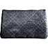 Diva & Nice Cosmetic Satin Handtasche mit Barockmuster 16 x 27 cm