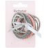 Richstar Accessories Haargummis dünn 4,5 cm 8 Stück verschiedene Farben