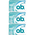 o.b. ProComfort Light Days Tampons 3 x 16 Stück