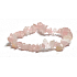 Rosie's Armband elastisch gehackter Naturstein 19 cm, Stein der Liebe