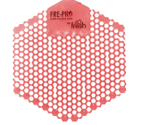 Fre Pro Wave 3D Kiwi/Grep duftendes Urinalsieb rosa 1 Stück