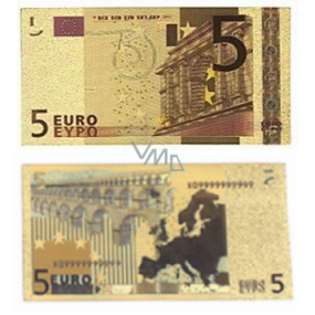 Talisman Gold Kunststoff-Banknote 5 EUR