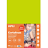 Apli Farbige Papiere A4 Fluo grün 170 g 50 Blatt