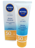 Nivea Sun UV Face Shine Control OF 50 mattierender Sonnenschutz für normale bis Mischhaut 50 ml