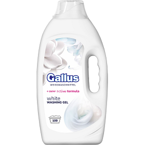 Gallus Waschgel White, 100 Waschgänge, 4 l Gallus Waschgel White, 100 Waschgänge, 4 l