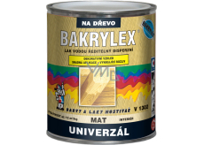 Bakrylex V1302 univerzál mat disperzní lak na dřevo bezbarvý, 600 g