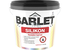 BARLET silikon Fassadenfarbe weiß Basis A, 1 kg