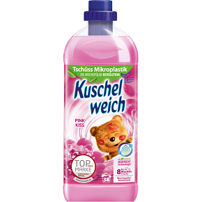Kuschelweich Weichspüler Pink Kiss 38 Wäschen 1L