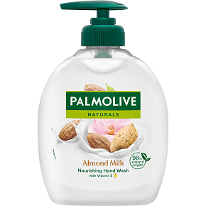 Palmolive Naturals Milk & Almond Flüssigseife mit Spender 300 ml