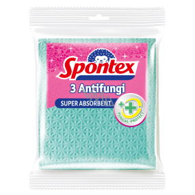 Spontex 3 Antibak antibakterielles Schwammtuch 3 Stück