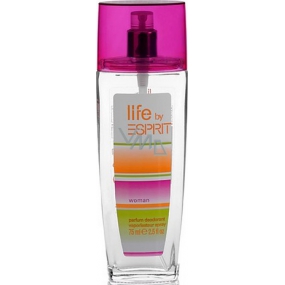 Esprit Life By parfümiertes Deodorantglas für Frauen 75 ml