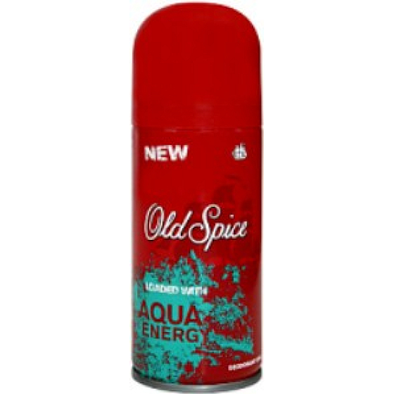 Old Spice Aqua Energy Deodorant Spray für Männer 125 ml