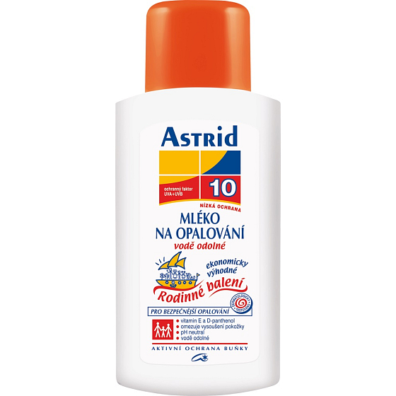Astrid F10 Sonnencreme hoch wasserdichte 400 ml Familienpackung