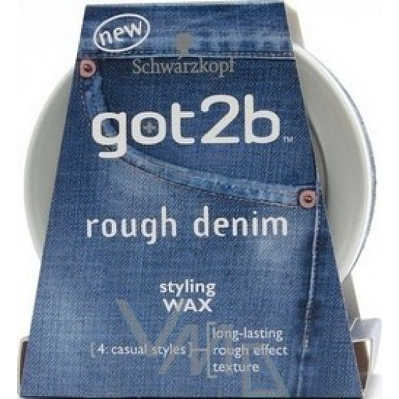 Got2b Rough Denim Styling Wachs Styling Wachs mit Vulkansand 75 ml