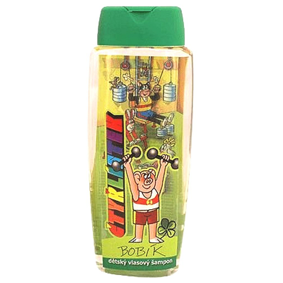 Böhmen Geschenke Kinder Vierblättriges Klee Bobík Aprikosenhaarshampoo 300 ml