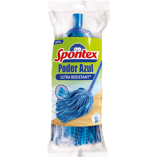 Spontex Poder Azul Fringe Mop Ersatz