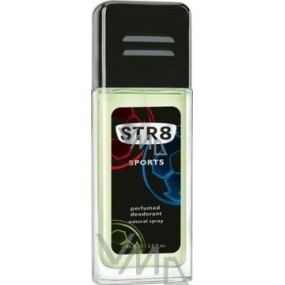 Str8 Sports parfümiertes Deodorantglas für Männer 85 ml