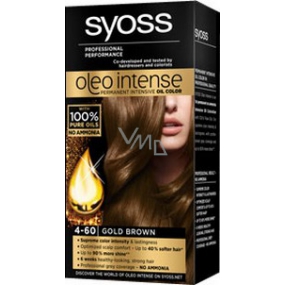 Syoss Oleo Intense Color Ammoniakfreie Haarfarbe 4-60 Goldbraun