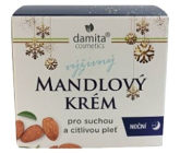 Damita Cosmetics Damita Almond Nourishing Nachtcreme für trockene und empfindliche Haut 50 g