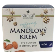 Damita Cosmetics Damita Almond Nourishing Nachtcreme für trockene und empfindliche Haut 50 g