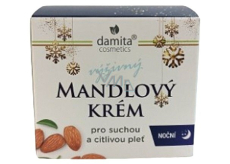 Damita Cosmetics Damita Almond Nourishing Nachtcreme für trockene und empfindliche Haut 50 g