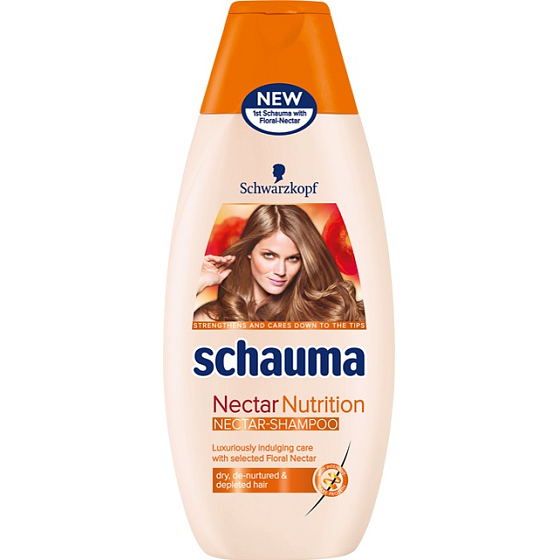 Schauma Nectar Nutrition Pflegendes Nektar-Haarshampoo 400 ml