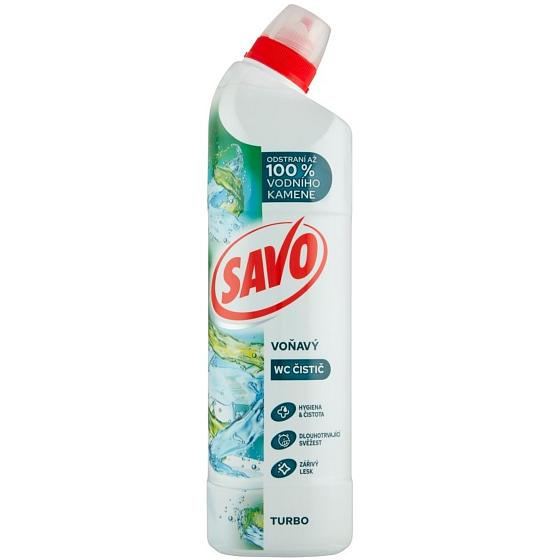 Savo Turbo Wc Gel flüssiger Kalkreiniger 750 ml