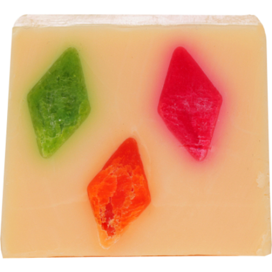 Bomb Cosmetics Fruchtiger Diamant - Fruit Diamond Natürliches Glycerinseife 100 g