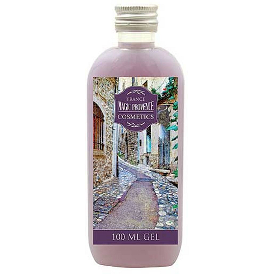 Bohemia Gifts Lavendel La Provence cremiges Duschgel mit Kräuterextrakt und dem Duft von Lavendel Sidewalk 100 ml
