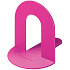 Wenn Book End Singles Book Stop Pink 124 x 3 x 207 mm