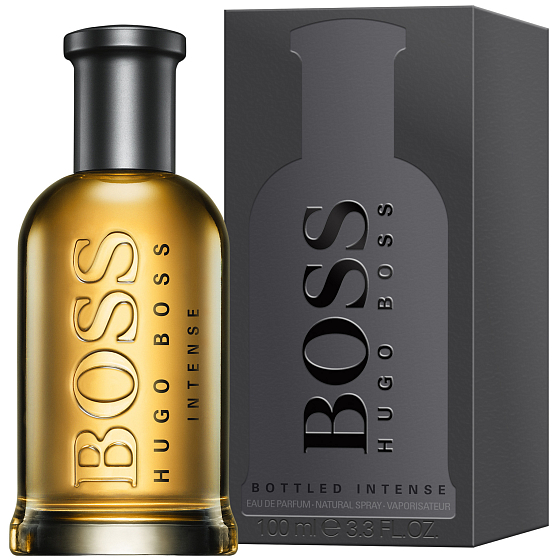Hugo Boss Boss Abgefülltes intensives Eau de Parfum parfümiertes Wasser für Männer 100 ml
