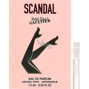Jean Paul Gaultier Scandal Eau de Parfum für Frauen 1,5 ml mit Spray, Fläschchen