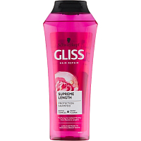 Gliss Kur Supreme Length Shampoo für langes Haar, das anfällig für Schäden und fettige Wurzeln ist 250 ml