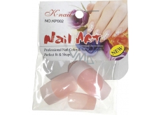Natural Art Nails künstliche Nägel gerade French Manicure Pink 10 Stück 806