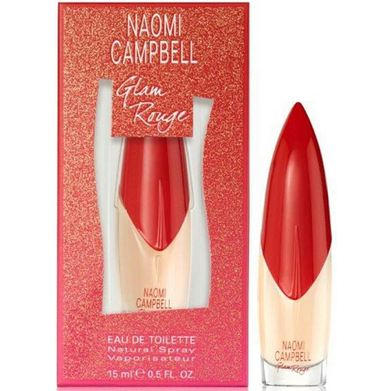 Naomi Campbell Glam Rouge Eau de Toilette für Frauen 15 ml