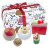 Bomb Cosmetics Pudding träumt - Figgy Pudding Ballistik 2x160 g + Ball 30 g + Block 50 g + Seife 100 g, Kosmetikset