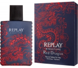 Replay Signature Red Dragon Eau de Toilette für Männer 50 ml