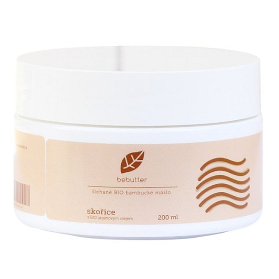Aromatica Bebutter Bio Zimt geschlagene Sheabutter stärkt die Elastizität von 200 ml