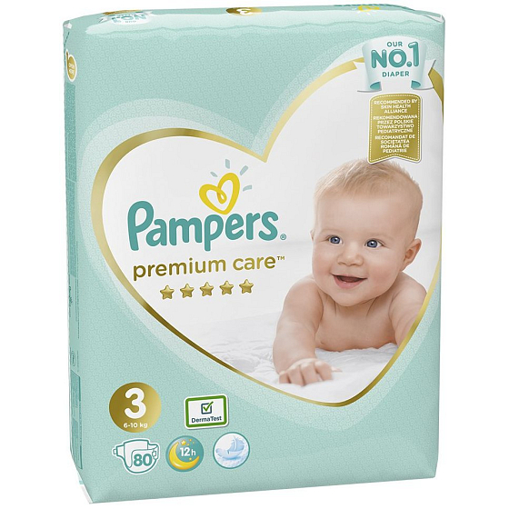 Pampers Premium Care 3 Midi 6-10 kg Windelhöschen 80 Stück