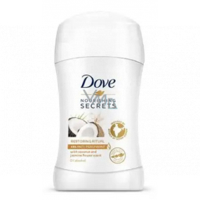 Dove Nourishing Secrets Caring Ritual Kokosnuss Antitranspirant Deodorant Stick für Frauen 40 ml