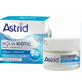 Astrid Aqua Biotic Tag- und Nachtcreme für normale Haut und Mischhaut 50 ml