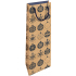 Nekupto Geschenk Kraftflaschentasche 15 x 40 cm Weihnachtsblaue Flasche 616 WHLH