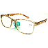 Berkeley Lesebrille +2.0 braune Plastikpunkte 1 Stück MC2181