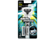 Gillette Mach3 Rasierer + 2 Klingen