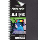 Artgecko Sketchbooks Sketchbook Freestyle A4 30 Blatt 250 g