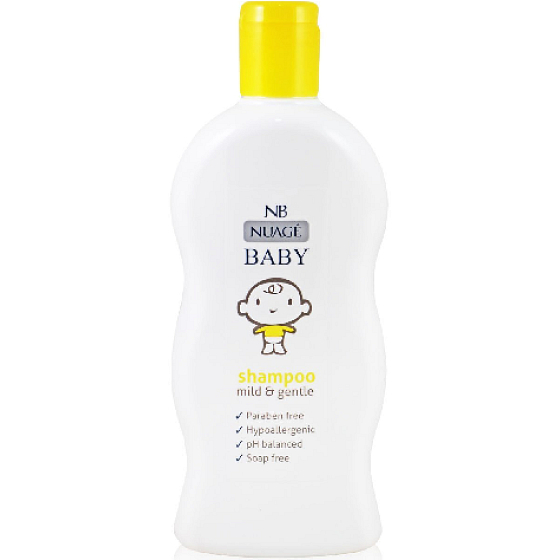 Nuage Baby Shampoo Mild & Sanft Haarshampoo für Kinder ohne Parabene 300 ml