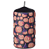 Emocio Angry Pumpkin Kerze schwarz Zylinder 60 x 110 mm